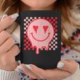Retro Groovy Valentines Day Hippie Heart Matching Coffee Mug Personalized Gifts