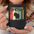 Retro Vintage Daddy Wisconsin Wisconsin Dad Coffee Mug Unique Gifts