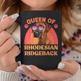 Ridgeback Queen Of Rhodesian Ridgeback Owner Vintage Coffee Mug Unique Gifts