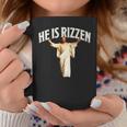 He Is Rizzen Christian Religious Faith Cross Jesus Coffee Mug Unique Gifts