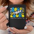 Rock Your Socks Down Syndrome Awareness Day Groovy Wdsd Coffee Mug Unique Gifts