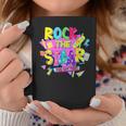 Rock The Staar Test Testing Day Retro Groovy Teacher Stars Coffee Mug Unique Gifts