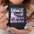 Roller Skate 10Th Birthday Rolling Into 10 Since 2014 Girls Coffee Mug Funny Gifts
