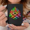 Rubik Colorful Cube Niños Hombres Es Taza de café Regalos divertidos