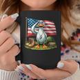 Salute Duck American Usa Flag Memorial Day 4Th Of July Coffee Mug Unique Gifts