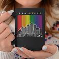 San Diego California Lgbt Pride Rainbow Flag Coffee Mug Unique Gifts