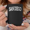 San Diego California Varsity Sports Jersey Style Coffee Mug Unique Gifts