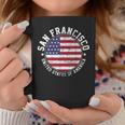 San Francisco USA-Flaggen-Design Schwarz Tassen, Städteliebe Mode Lustige Geschenke