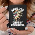 Save The Chubby Unicorn Rhino Colorful Coffee Mug Unique Gifts
