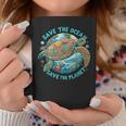 Save The Ocean Save The Planet Cute Sea Turtle Coffee Mug Unique Gifts