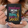 Saxophone Mom Like A Normal Mom But Saxier Mother Music Coffee Mug Unique Gifts