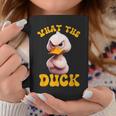 Saying What-The-Duck Duck Friends Coffee Mug Funny Gifts