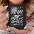 School Is Important But Motorcross Is Importanter Dirt Bike Coffee Mug Unique Gifts