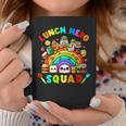 School Lunch Lady Squad A Food Team Rainbow Lunch Hero Squad Coffee Mug Unique Gifts