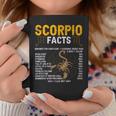 Scorpio Facts Zodiac Sign Personality Horoscope Facts Coffee Mug Unique Gifts