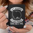 My Shadow Has 4 Legs And A Tail Pomeranian Spitz Dog Coffee Mug Unique Gifts