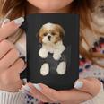 Shih Tzu Puppy In Pocket Tassen Lustige Geschenke