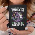 Si Tengo Que Ser Una Princesa Que Sea Guerrera 8 Marzo Camiseta Taza de café Regalos divertidos