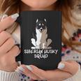 Siberian Husky Squad Lustiger Hund Mama Hund Papa Besitzer Tassen Lustige Geschenke