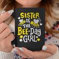Sister Of The Bee-Day Girl Birthday Party Matching Family Coffee Mug Unique Gifts
