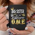 Sister Of The Notorious One Old School 1St Birthday Coffee Mug Personalized Gifts