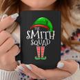 Smith Squad Elf Group Matching Family Name Christmas Coffee Mug Funny Gifts