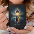 Solar Eclipse 2024 Lake Reflections Solar Eclipse Coffee Mug Unique Gifts
