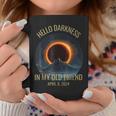 Solar Eclipse Hello Darkness My Old Friend Coffee Mug Unique Gifts