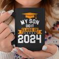My Son Did It Class Of 2024 Graduation Proud Family Coffee Mug Unique Gifts