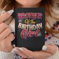 Spider Web Birthday Costume Brother Of The Birthday Girl Coffee Mug Personalized Gifts