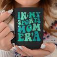 In My Sports Mom Era Groovy Mom Life Mama Happy Mother's Day Coffee Mug Funny Gifts