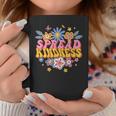 Spread Kindness Groovy Hippie Flowers Anti-Bullying Kind Coffee Mug Unique Gifts