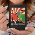 Squawk Zilla Senegal Parrot Squawking Kawaii Coffee Mug Unique Gifts