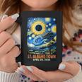 St Albans Town Vermont Total Solar Eclipse 2024 Starry Night Coffee Mug Personalized Gifts