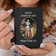 St Joan Of Arc Catholic Saint Coffee Mug Unique Gifts