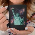 Statue Of Liberty Firework And Freedom Patriotic Coffee Mug Unique Gifts