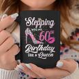 Stepping Into My 60Th Birthday Like A Queen Women Coffee Mug Funny Gifts
