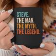 Steve The Man The Myth The Legend First Name Steve Coffee Mug Personalized Gifts