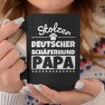 Stolzer Deutscher Schäferhund Papa Tassen Lustige Geschenke