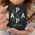 Stolzer Papa 2024 Papa Life Papa Est 2024 Tassen Lustige Geschenke