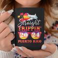 Straight Trippin' 2024 Family Vacation Puerto Rico Matching Coffee Mug Funny Gifts