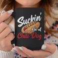 Suckin' On A Chili Dog Chilli Hot Dog Coffee Mug Unique Gifts