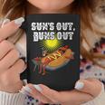 Suns Out Hot Dog Buns Out Sausage Bbq Food Barbecue Coffee Mug Unique Gifts