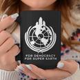 For Super Earth Hell Of Divers Helldiving Coffee Mug Unique Gifts