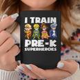 Super Hero Teacher Apparel I Train Pre-K Superheroes Coffee Mug Unique Gifts