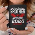 Super Proud Brother Of A 2024 Graduate 24 Graduation Coffee Mug Personalized Gifts