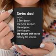 Swim Dad Definition Swimming Father Of A Swimmer Dad Coffee Mug Unique Gifts