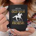 Tasse Homme à Cheval, Vieil Homme Cavalier Humoristique Cadeaux drôles