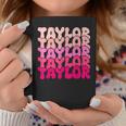 Taylor Vintage Personalized Name I Love Taylor Coffee Mug Personalized Gifts