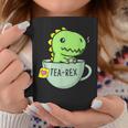 Tea Rex Niedlicher Dinosaurier Tyrannosaurus Rex In Einer Tasse Tassen Lustige Geschenke